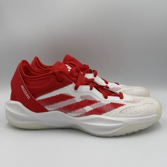 Adidas  Adizero Select 2.0 Low Basketball Shoes IG6685 Red White Men\'s Size 10.5 main image 13